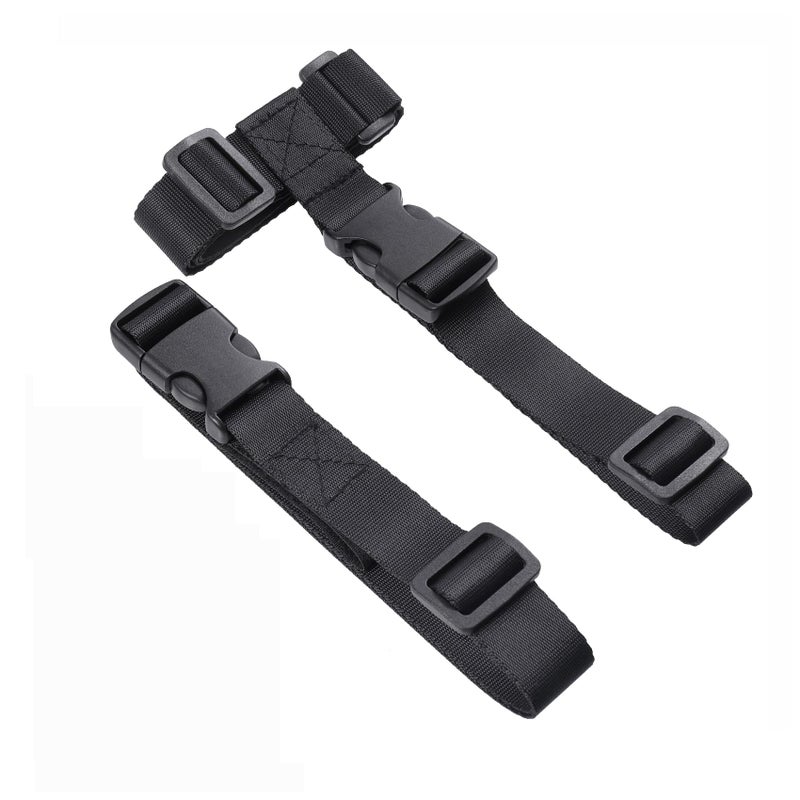 Vigorport Luggage Straps, Luggage Connector Straps for Suitcases Add A Bag and Connect Your 2 Suitcases Together Adjustable Attachment Accessories Belts (1'' Width S Size) - Image 1